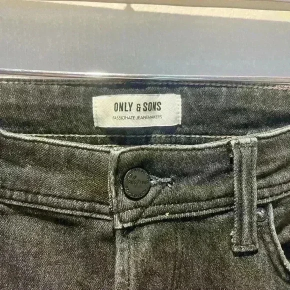 Like  New ONLY & SONS draper life tap jeans - Picture 4 of 14